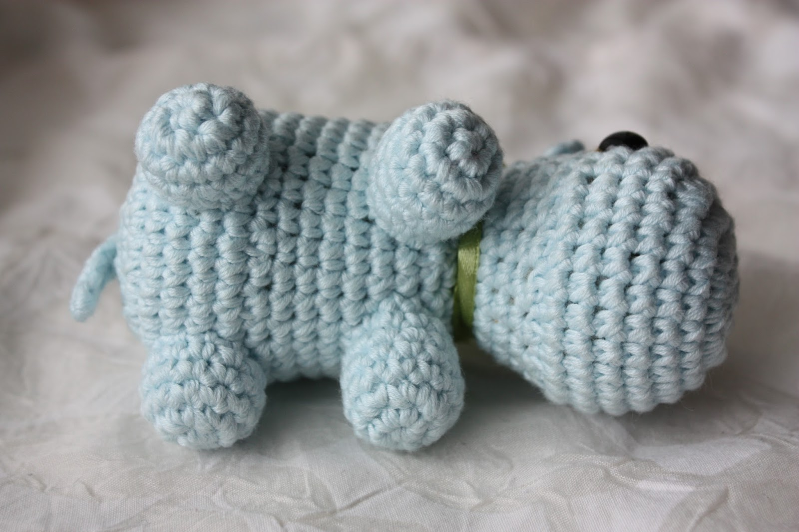 Happy hippo crochet pattern free