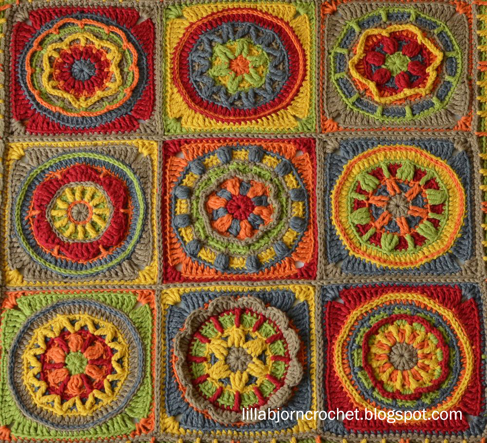 12 Granny Square Crochet Pattern Granny Squares Knitting Bee 12 Free Knitting Patterns