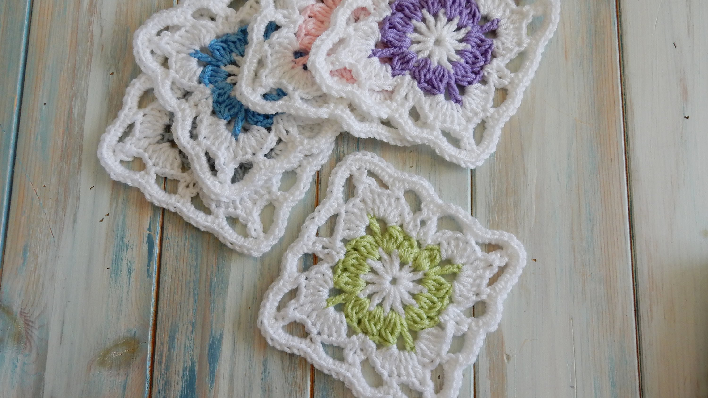 12 Granny Square Crochet Pattern Video Tutorial This Beautiful Vintage Granny Square Can Be Easily