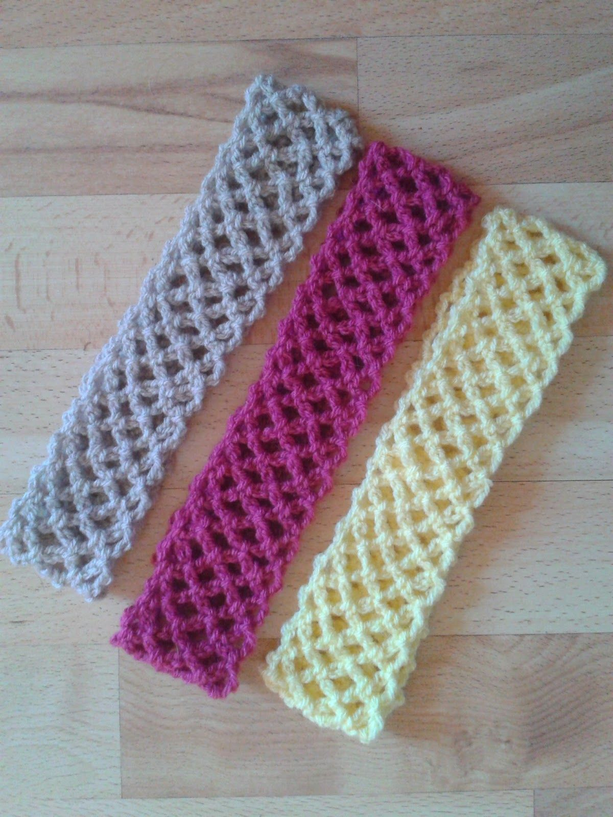 4Mm Crochet Hook Patterns Bits Bobbles Easy Crochet Lace Headband Pattern Uses Dk Yarn And