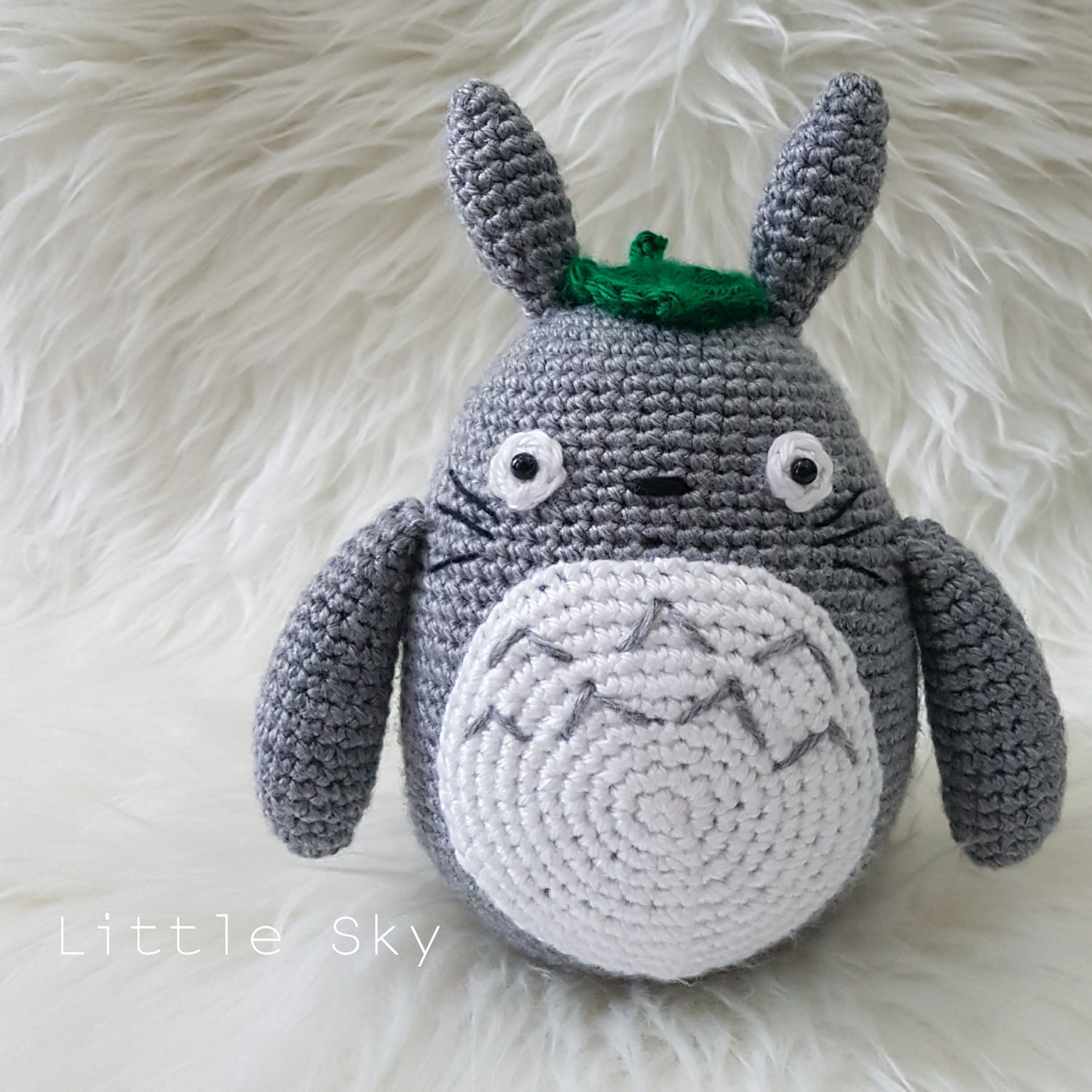 4Mm Crochet Hook Patterns Totoro Amigurumi Pattern Etsy