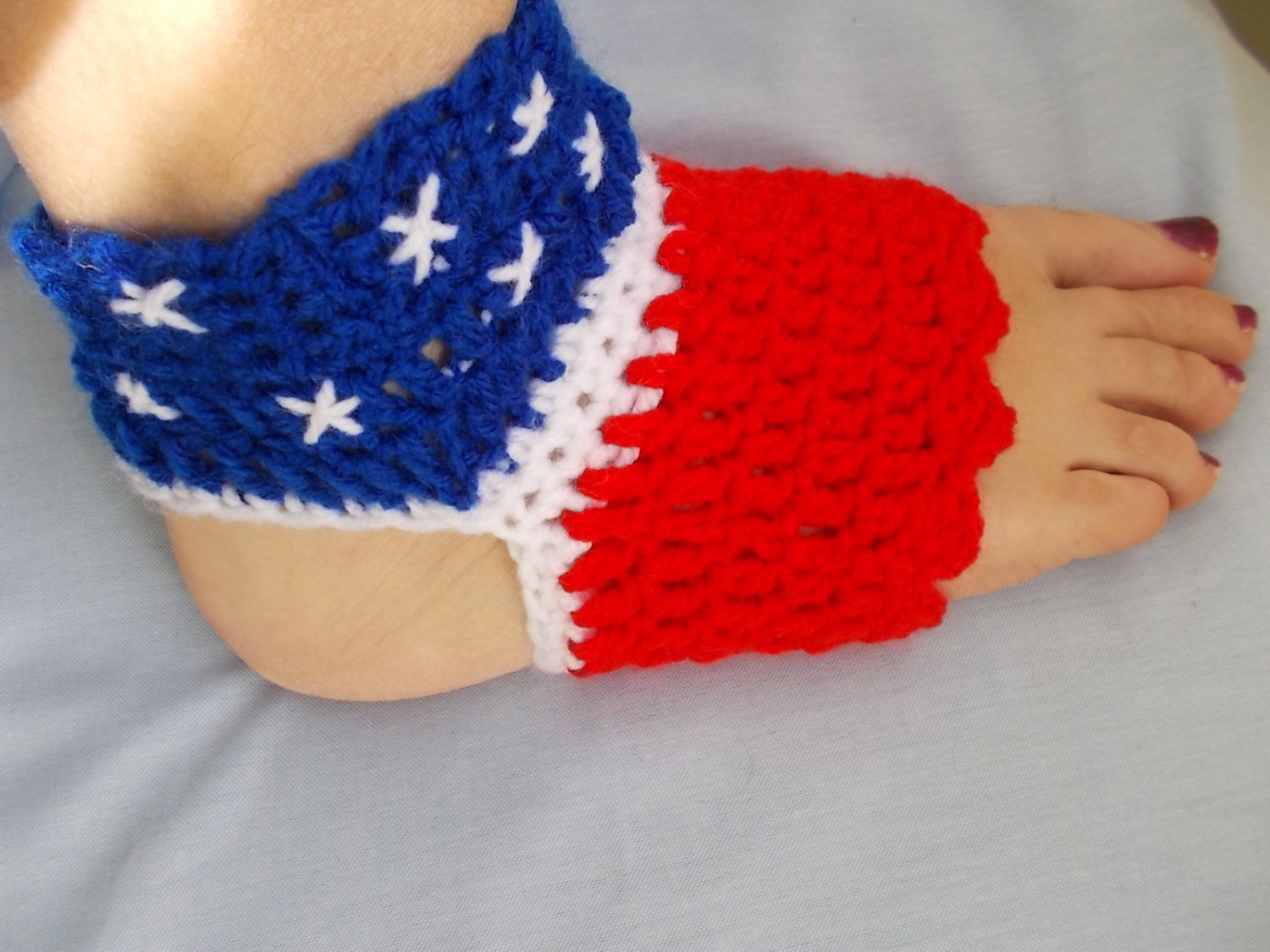 American Flag Crochet Pattern Crochet Pattern American Flag Yoga Socks American Flag Etsy