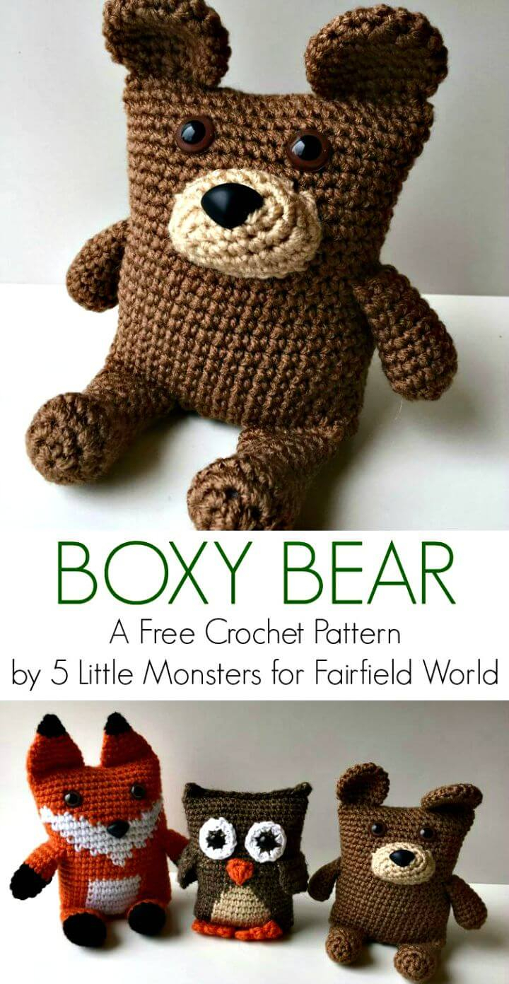 Amigurumi Bear Crochet Pattern 50 Free Crochet Teddy Bear Patterns Diy Crafts