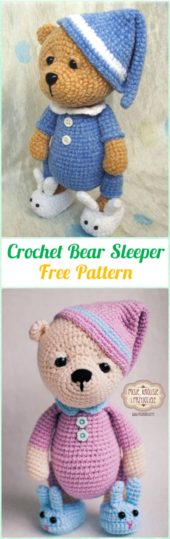 Amigurumi Bear Crochet Pattern Amigurumi Crochet Teddy Bear Toys Free Patterns