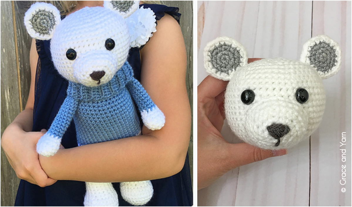 Amigurumi Bear Crochet Pattern Amigurumi Polar Bear Free Crochet Pattern