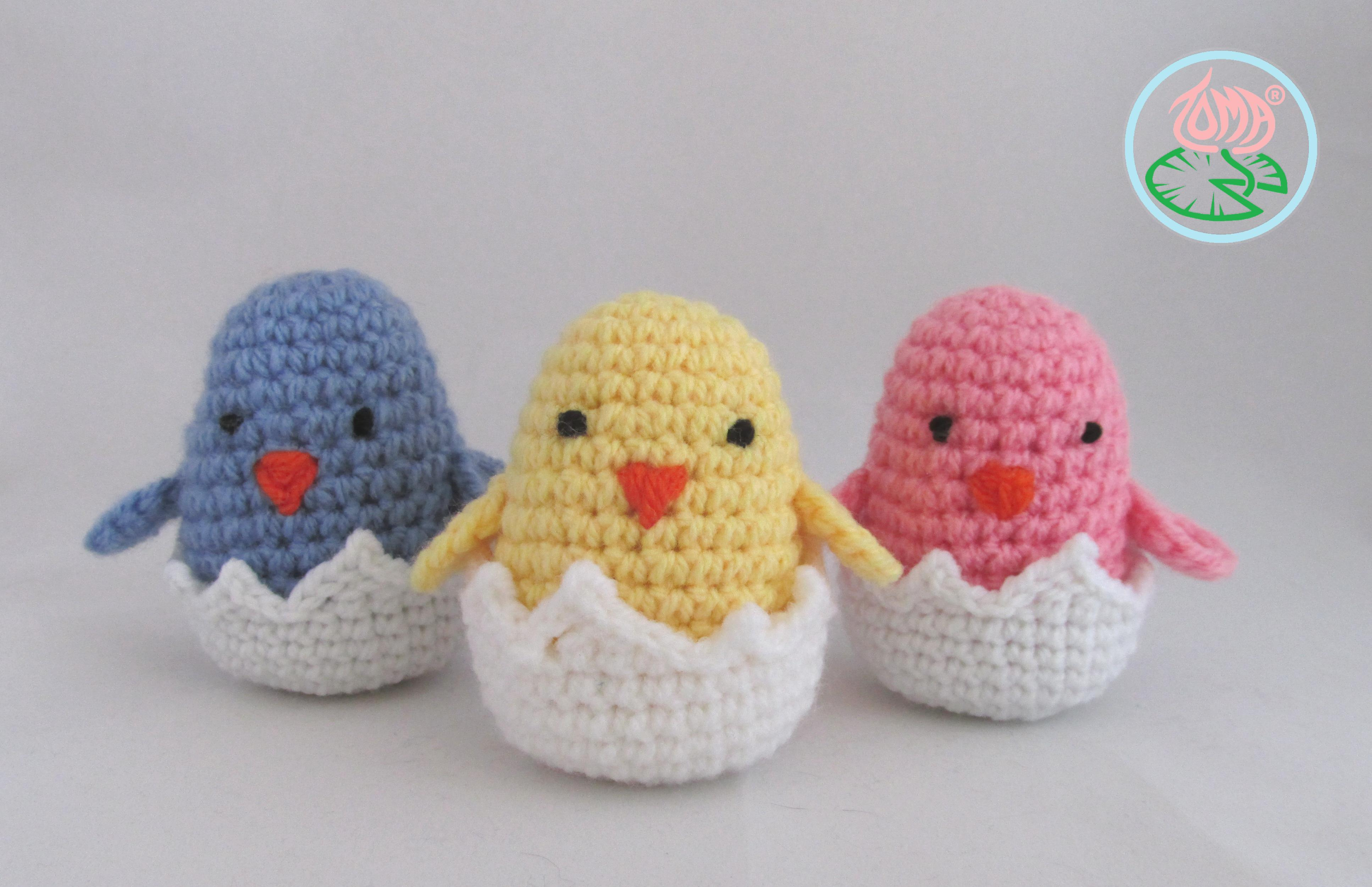 Amigurumi Crochet Patterns Amigurumi Hatching Easter Chicks Free Crochet Pattern Cool