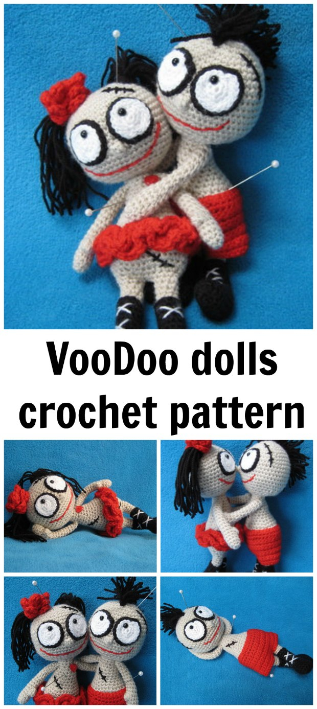 Amigurumi Doll Crochet Pattern Amigurumi Dolls Voodoo Pattern What A Cute Couple Crochet News