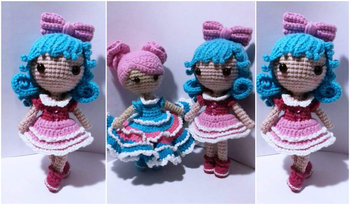 Amigurumi Doll Crochet Pattern Amigurumi Tiny Doll Free Crochet Pattern Your Crochet