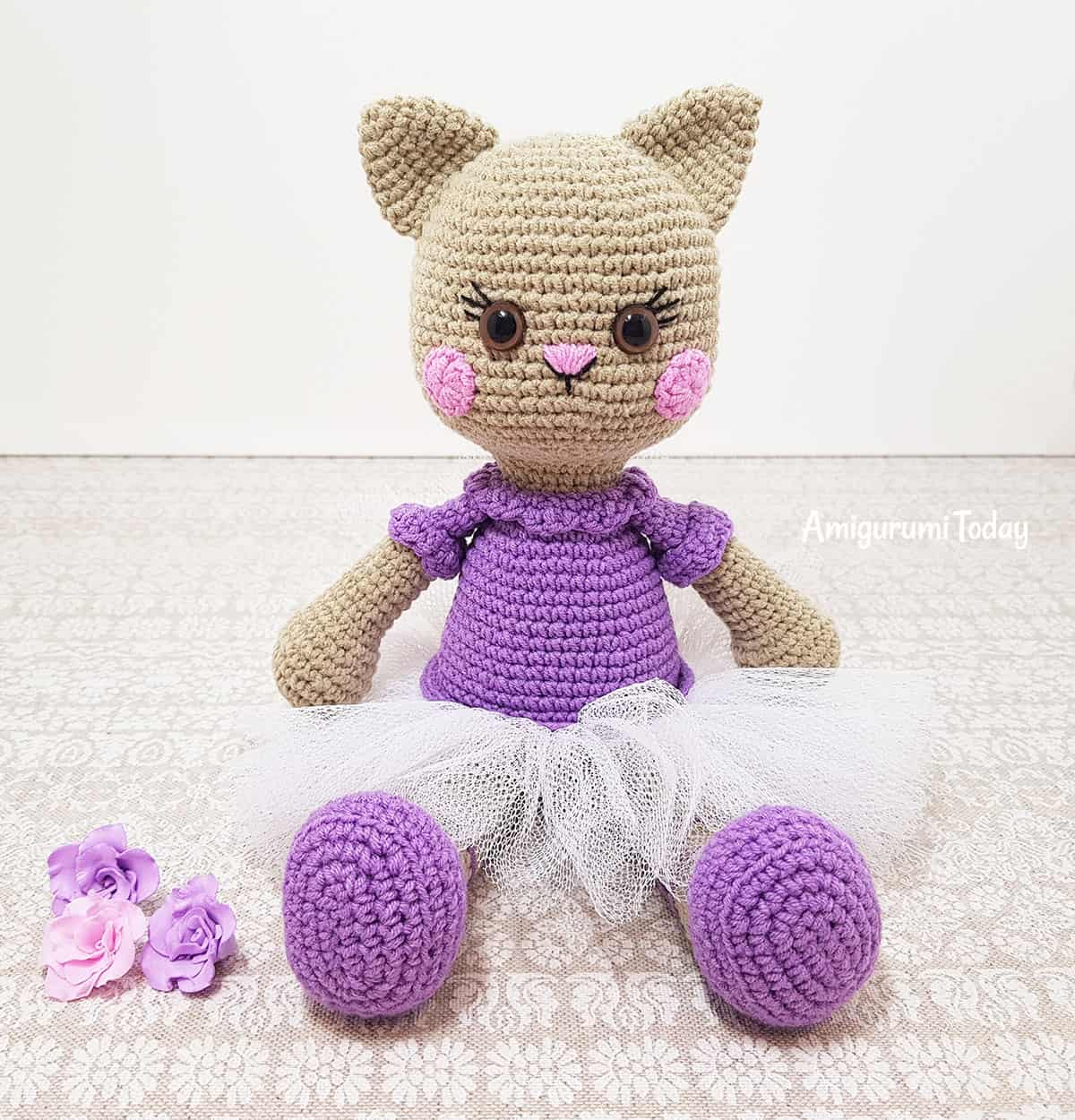 Amigurumi Doll Crochet Pattern Ballerina Cat Doll Crochet Pattern Amigurumi Today