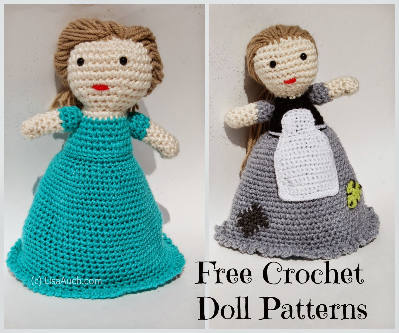 Amigurumi Doll Crochet Pattern Free Crochet Patterns And Designs Lisaauch Free Crochet