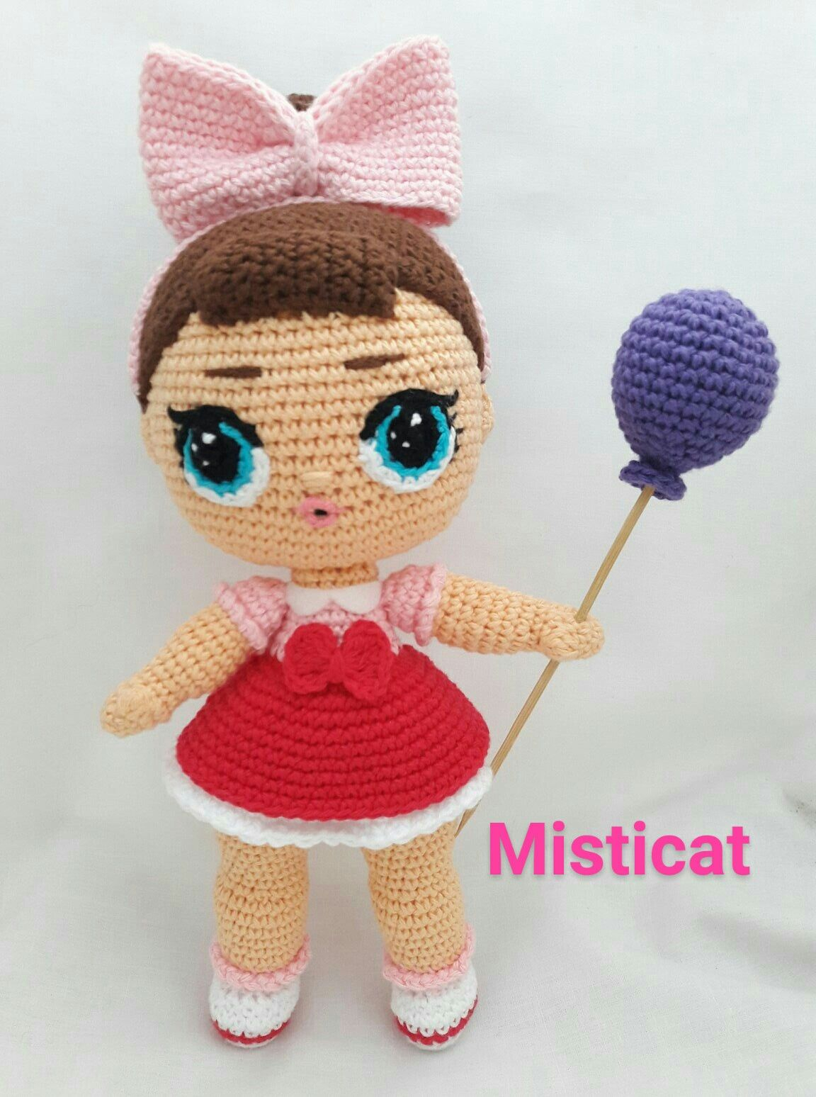 Amigurumi Doll Crochet Pattern Mueca Lol Amigurumi 28cm Misticat Amigurumis Misticat Amigurumis