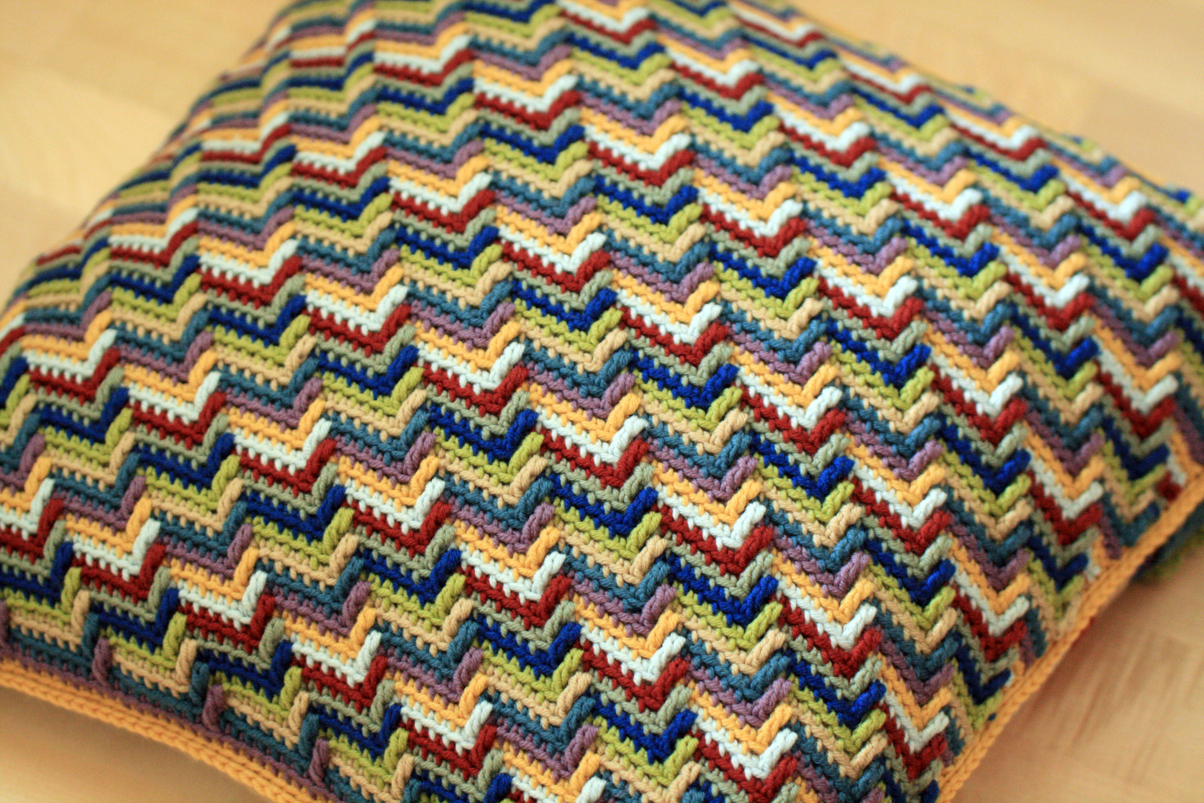 Apache Tears Crochet Pattern Apache Tears Cushion Completed