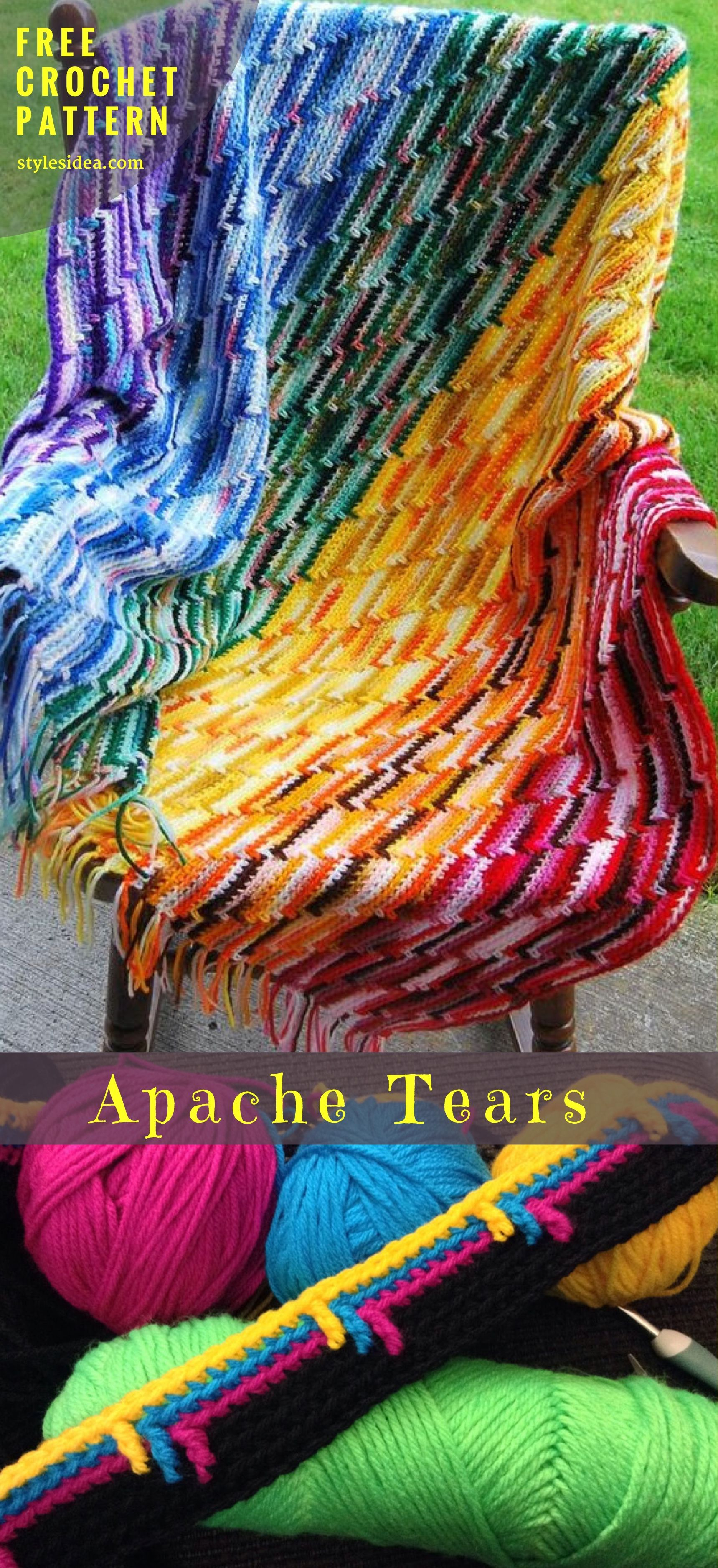 Apache Tears Crochet Pattern Apache Tears Free Crochet Pattern