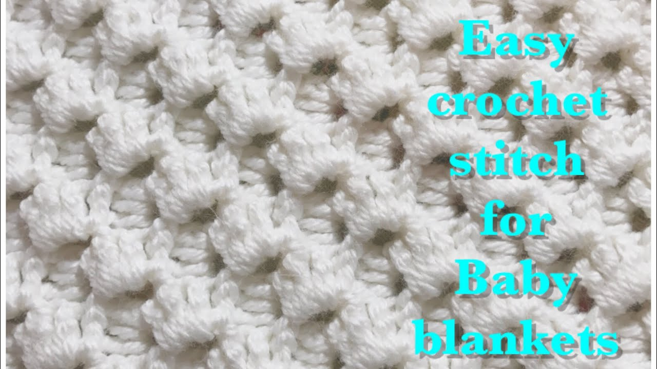 Baby Afghan Crochet Patterns Crystal Waves Crochet Stitch For Fast And Easy Ba Blankets 89