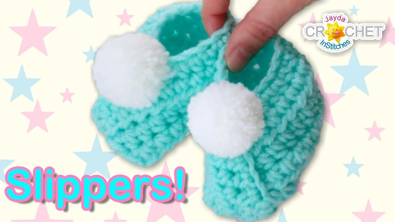 Baby Bootie Crochet Pattern Classic Wrap Style Ba Slippers Crochet Pattern Youtube