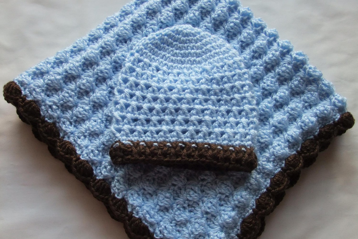 Baby Boy Crochet Blanket Patterns Ba Boy Crochet Blanket In Blue Fromy Love Design New Diy