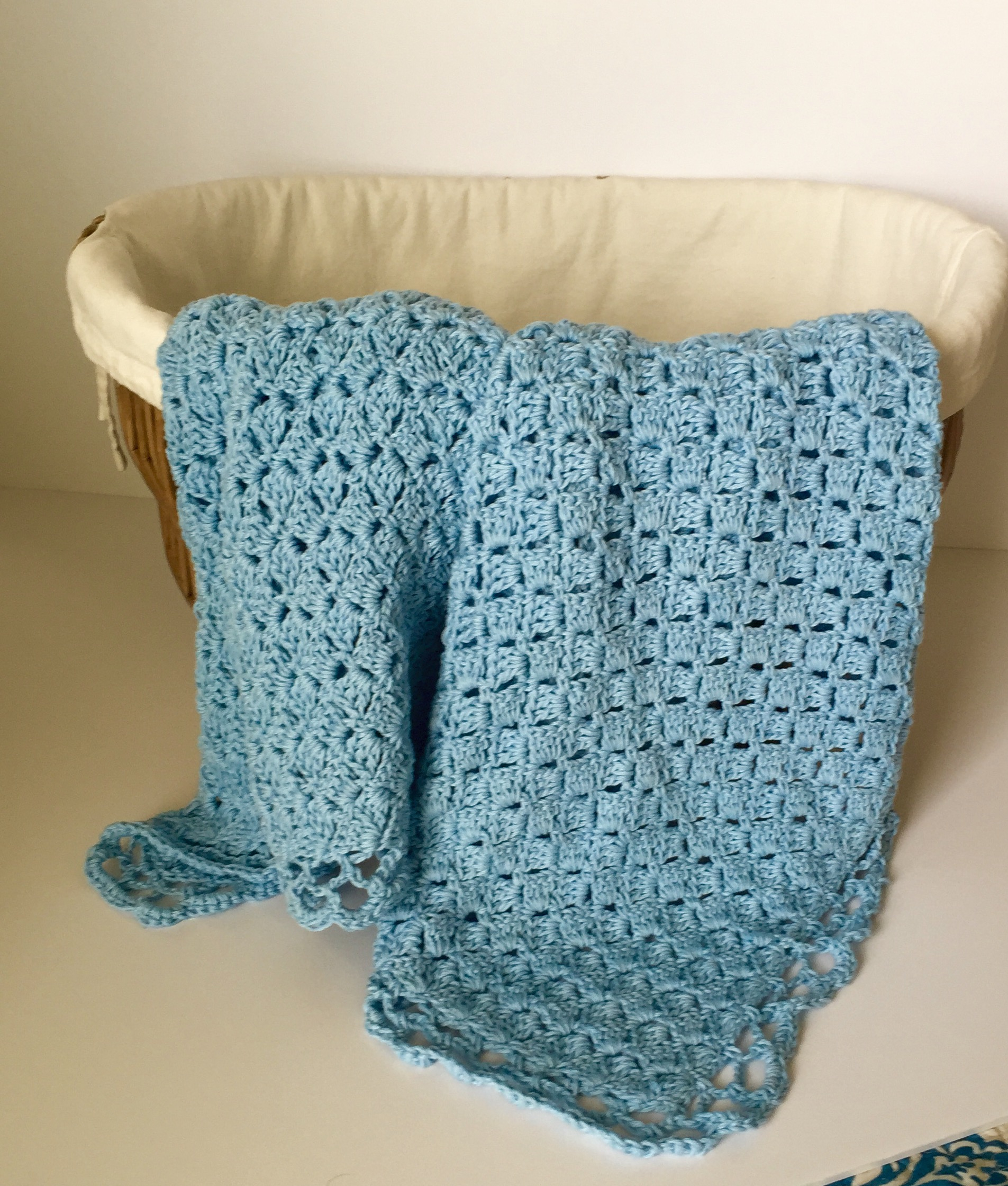 Baby Boy Crochet Blanket Patterns Crochet Pattern Ba Blue Ba Blanket