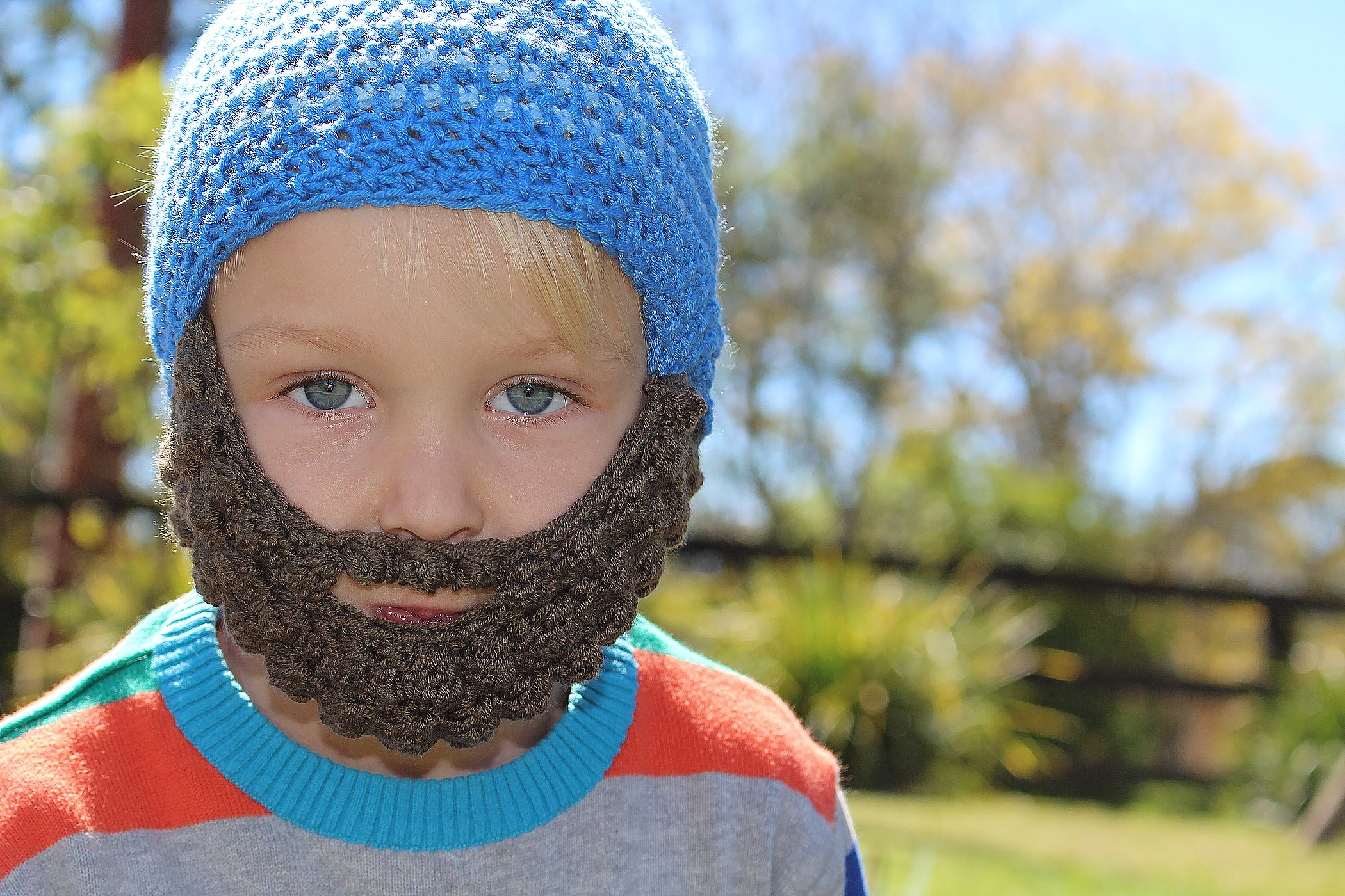 Baby Boy Crochet Hats Free Pattern Bearded Beanie Crochet Pattern