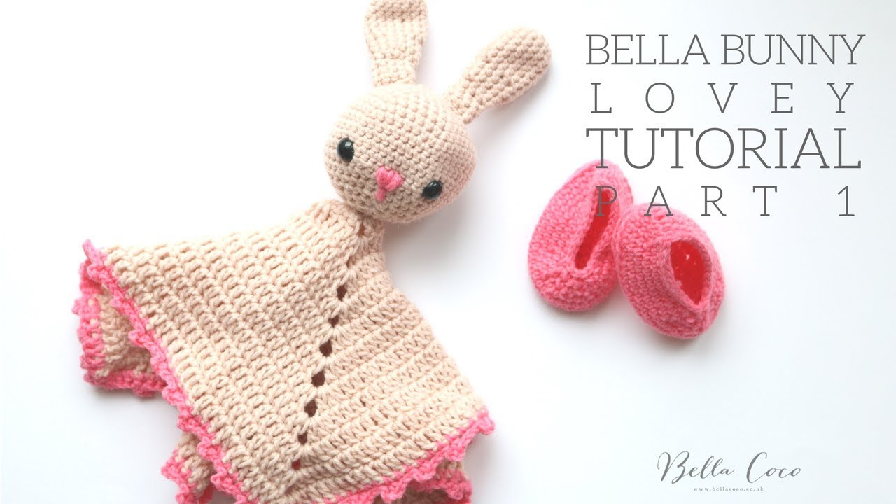 Baby Bunny Crochet Pattern Crochet Bunny Lovey Bella Coco Youtube
