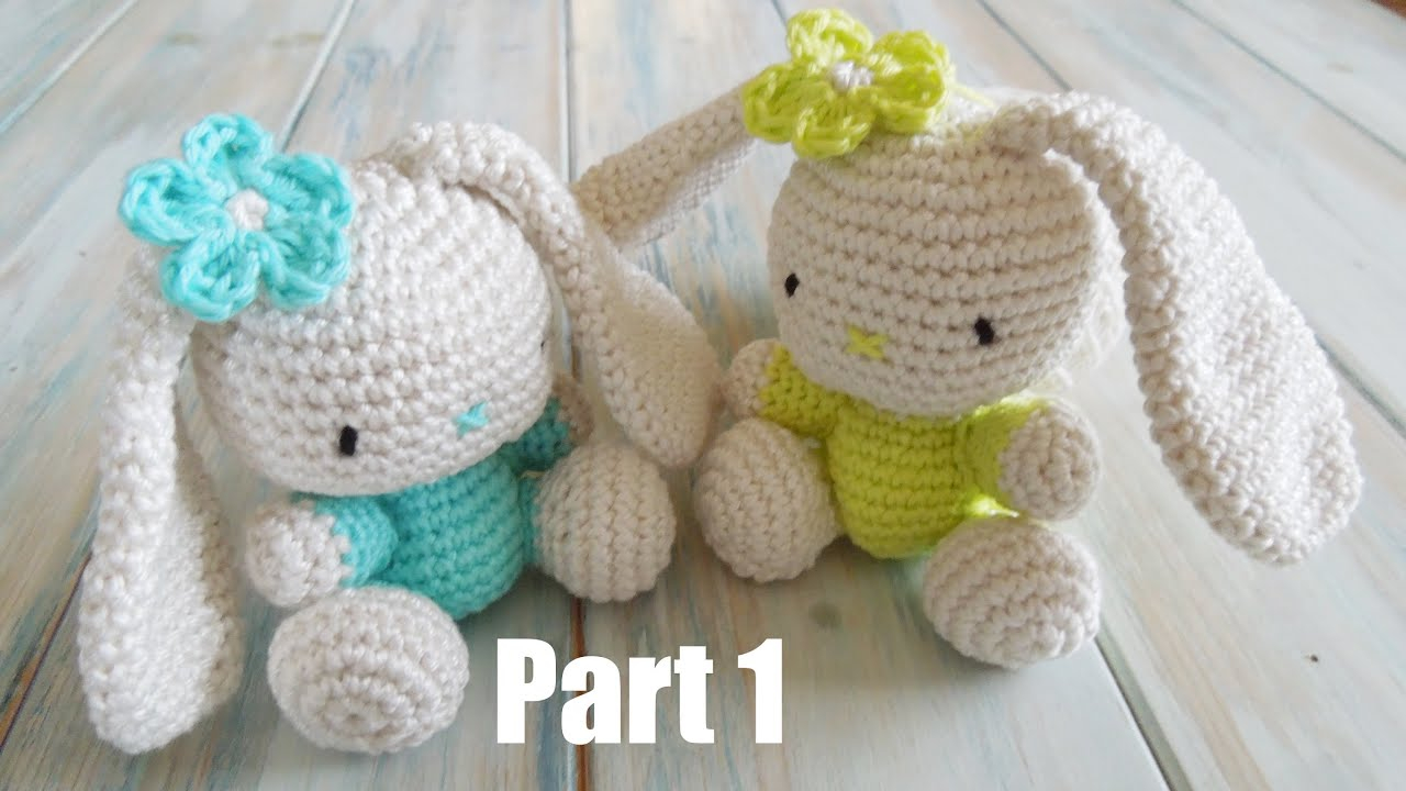 Baby Bunny Crochet Pattern Crochet Pt1 How To Crochet An Amigurumi Rabbit Yarn Scrap Friday