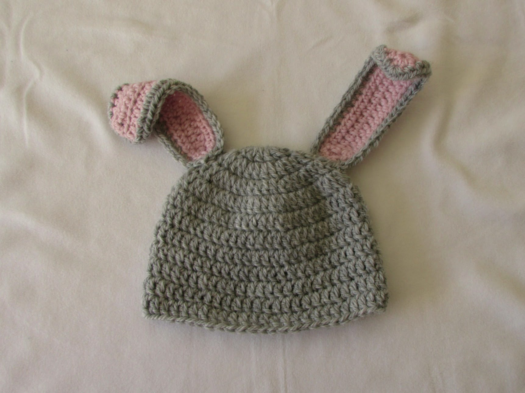 Baby Bunny Crochet Pattern Knitting Patterns Romper Very Easy Crochet Ba Childs Bunny Hat