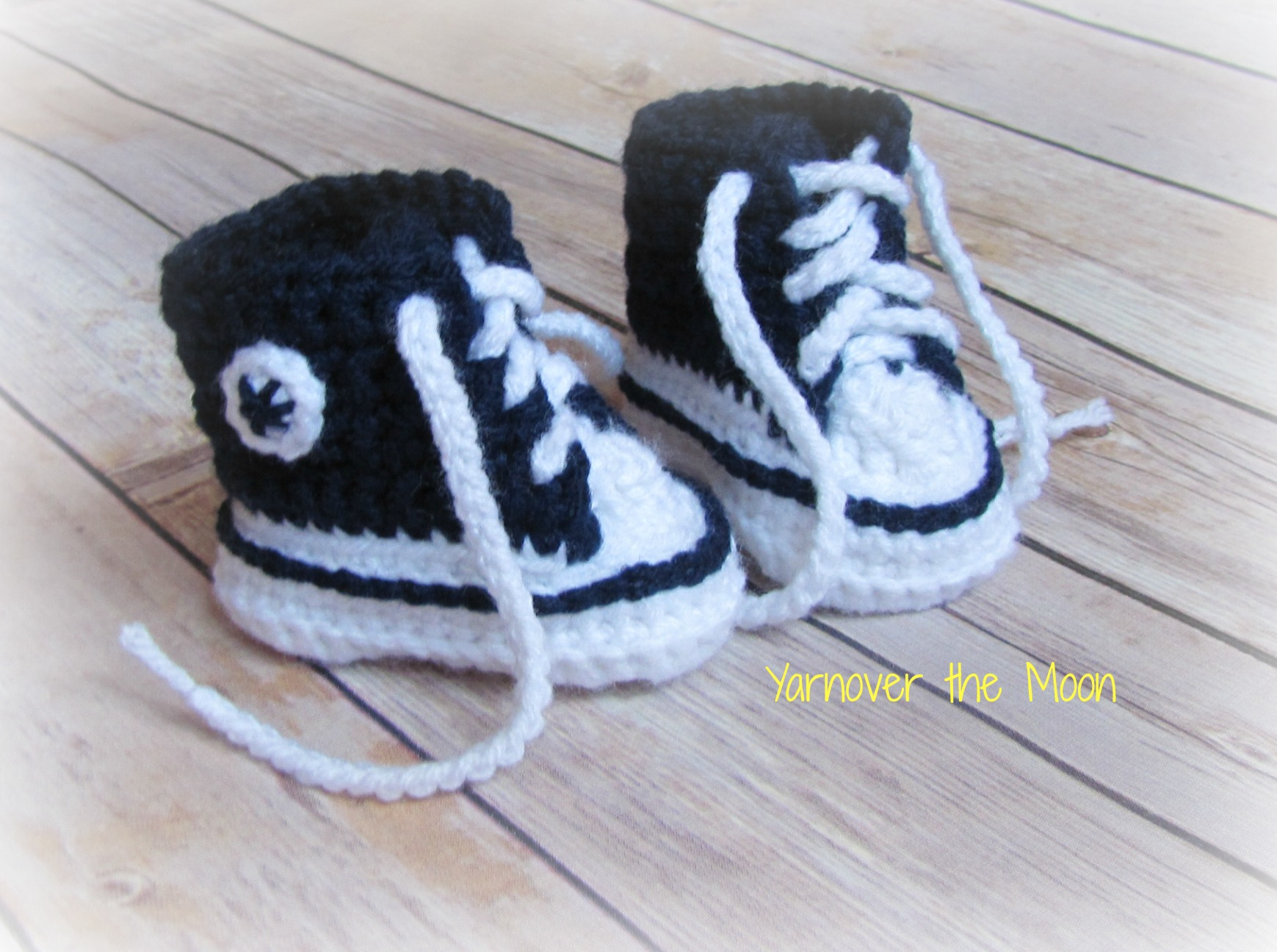 Baby Converse Crochet Pattern Crochet Ba Converse Sneakers Yarnover The Moon Online Store