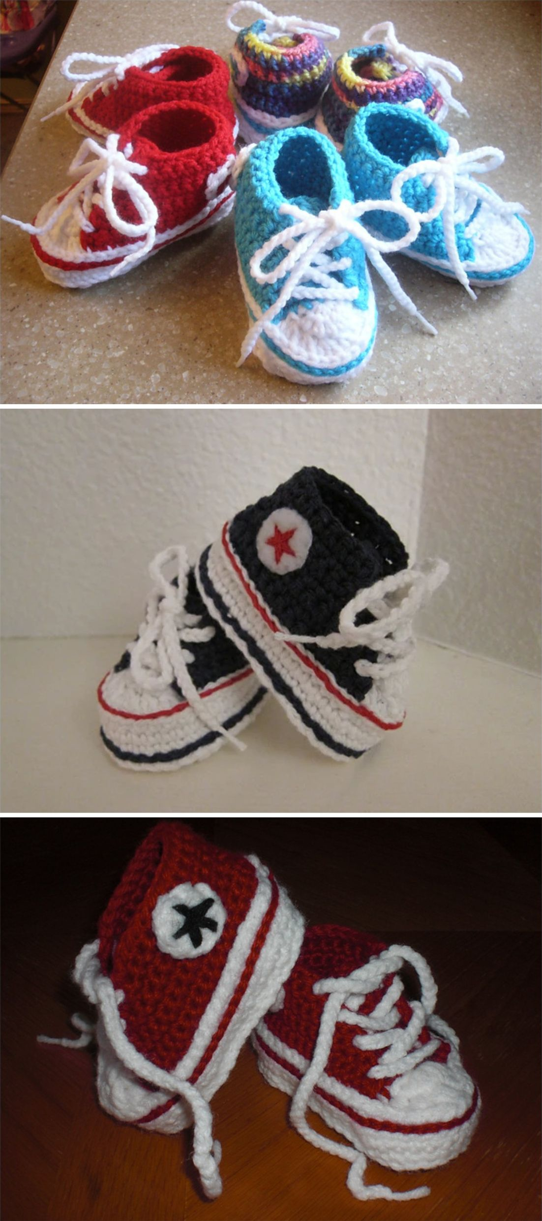 Baby Converse Crochet Pattern Crochet Ba Converse