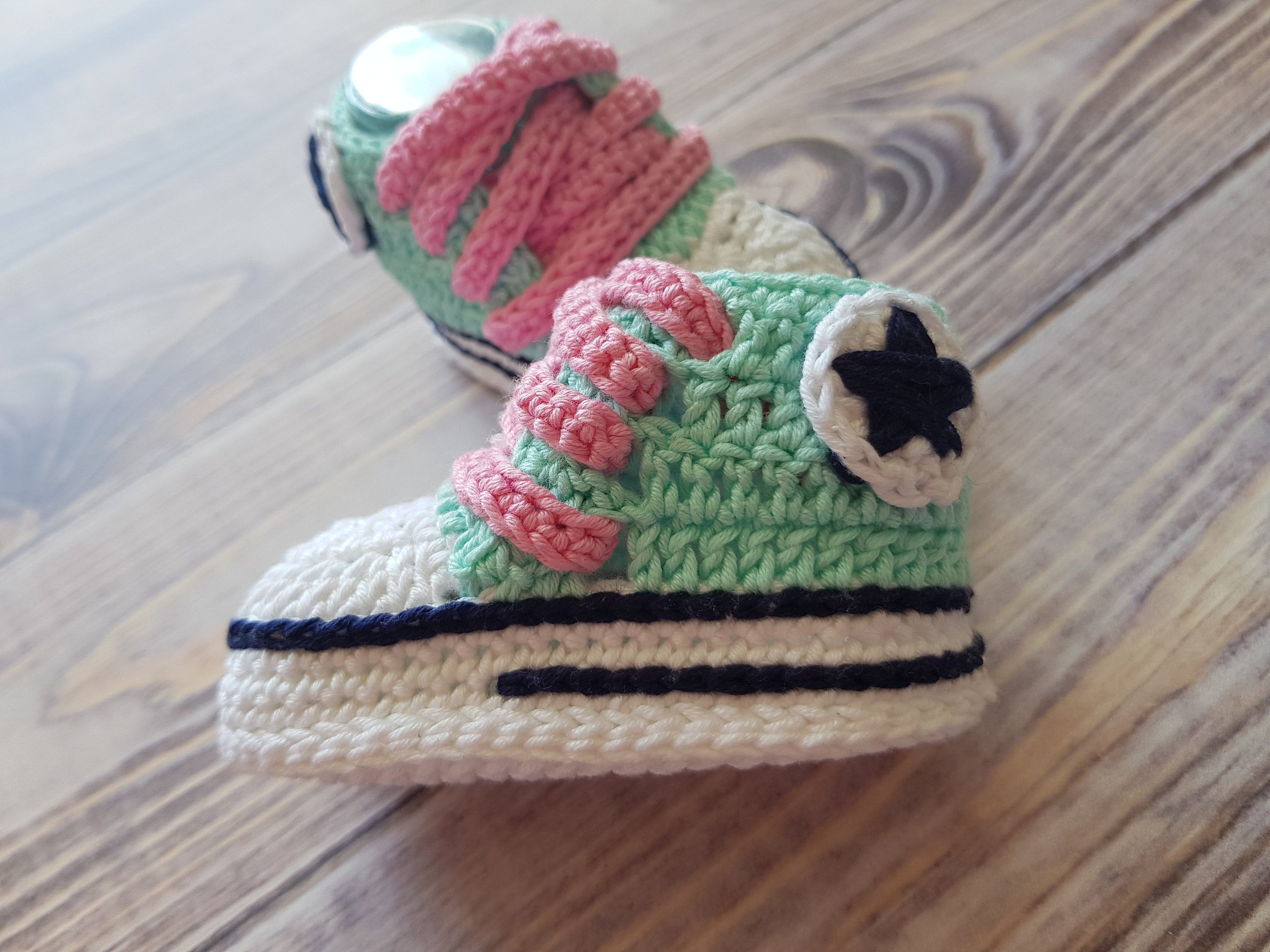 Baby Converse Crochet Pattern Crochet Pattern Converse Style Ba Sneakers Converse Style Etsy