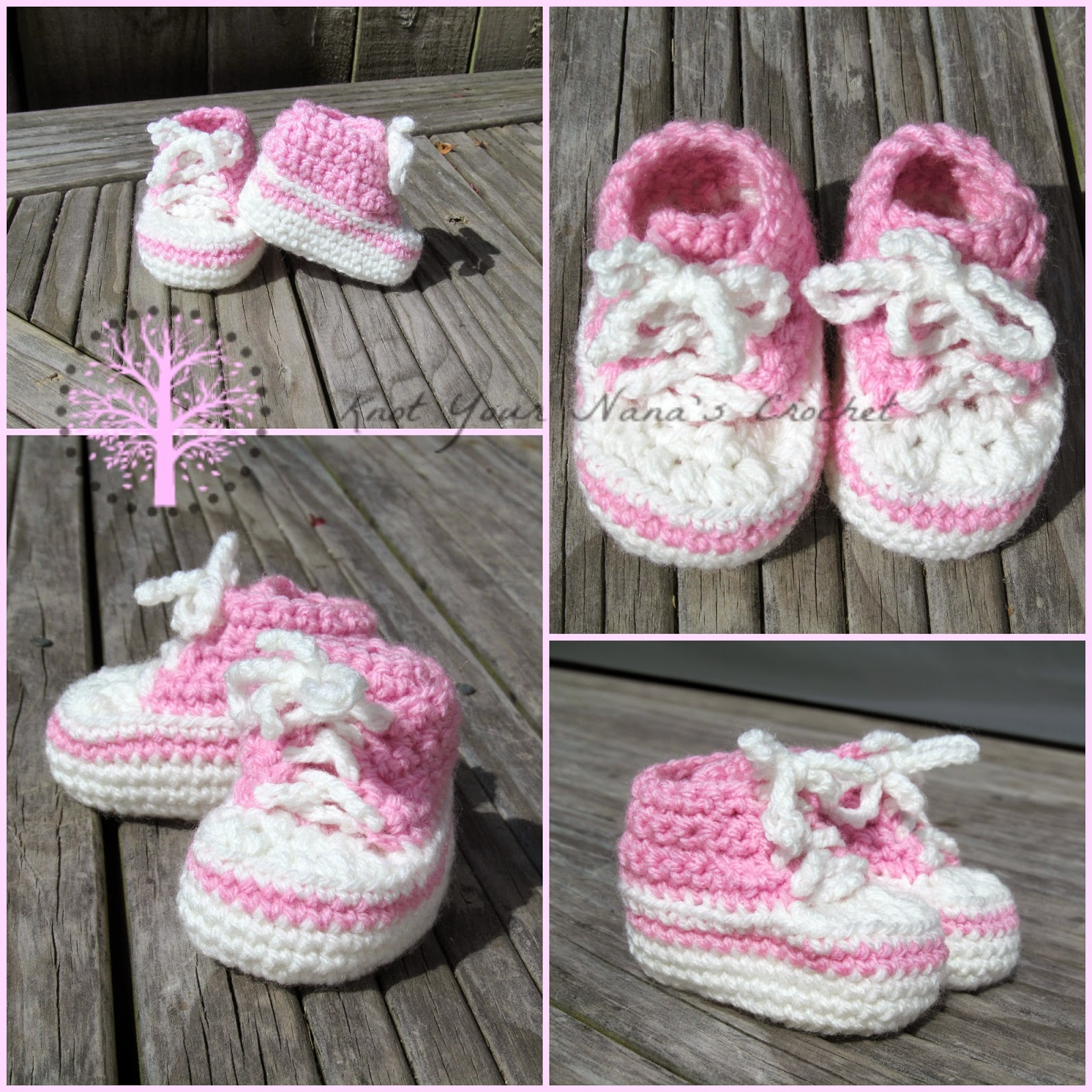 Baby Converse Crochet Pattern Knot Your Nanas Crochet Crochet Converse Newborn High Tops