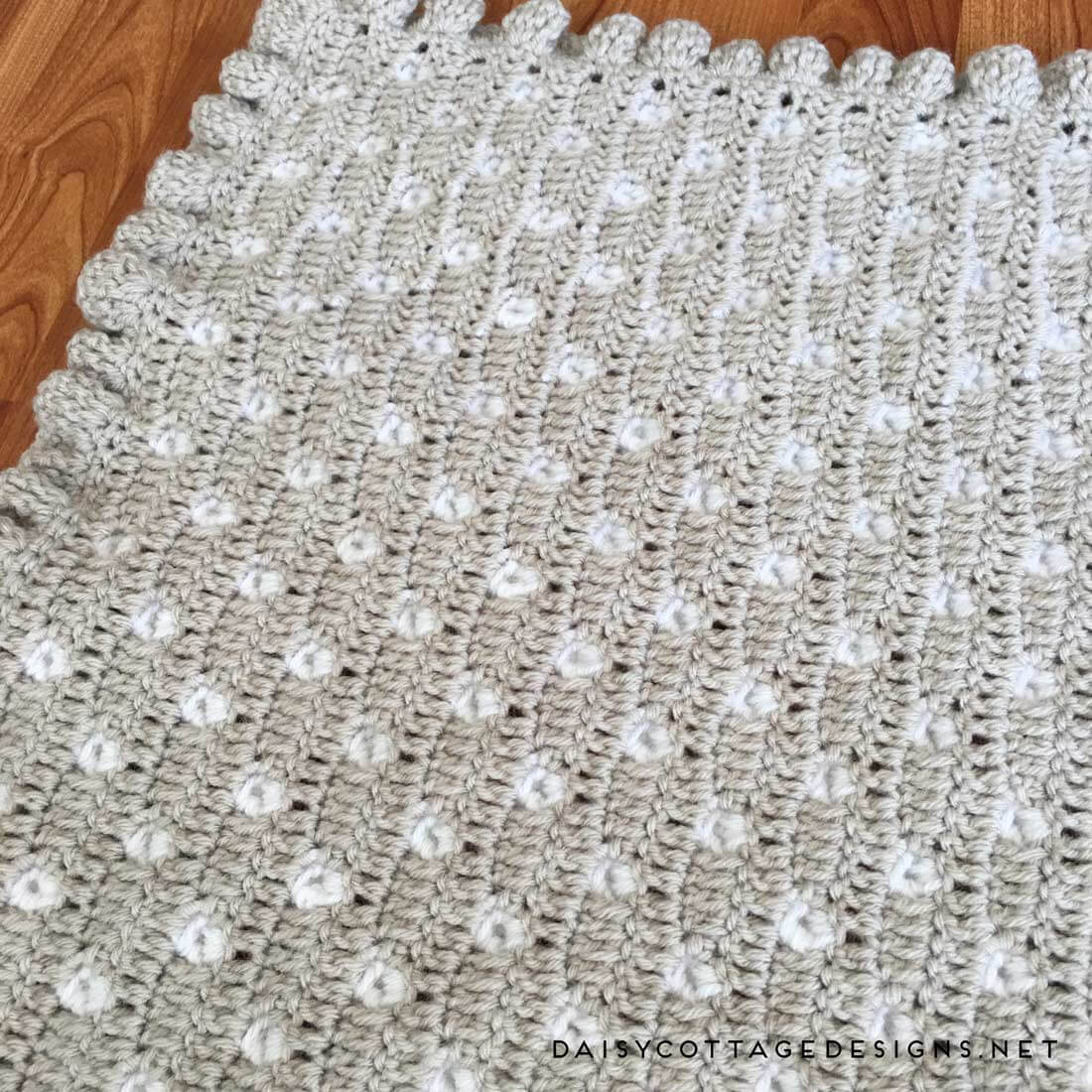 Baby Crochet Blanket Patterns Crochet Ba Blanket Pattern From Daisy Cottage Designs