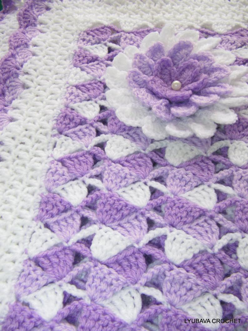 Baby Crochet Blanket Patterns Crochet Ba Blanket Patterns 4 Pdf Ba Shower Gift Easy Etsy