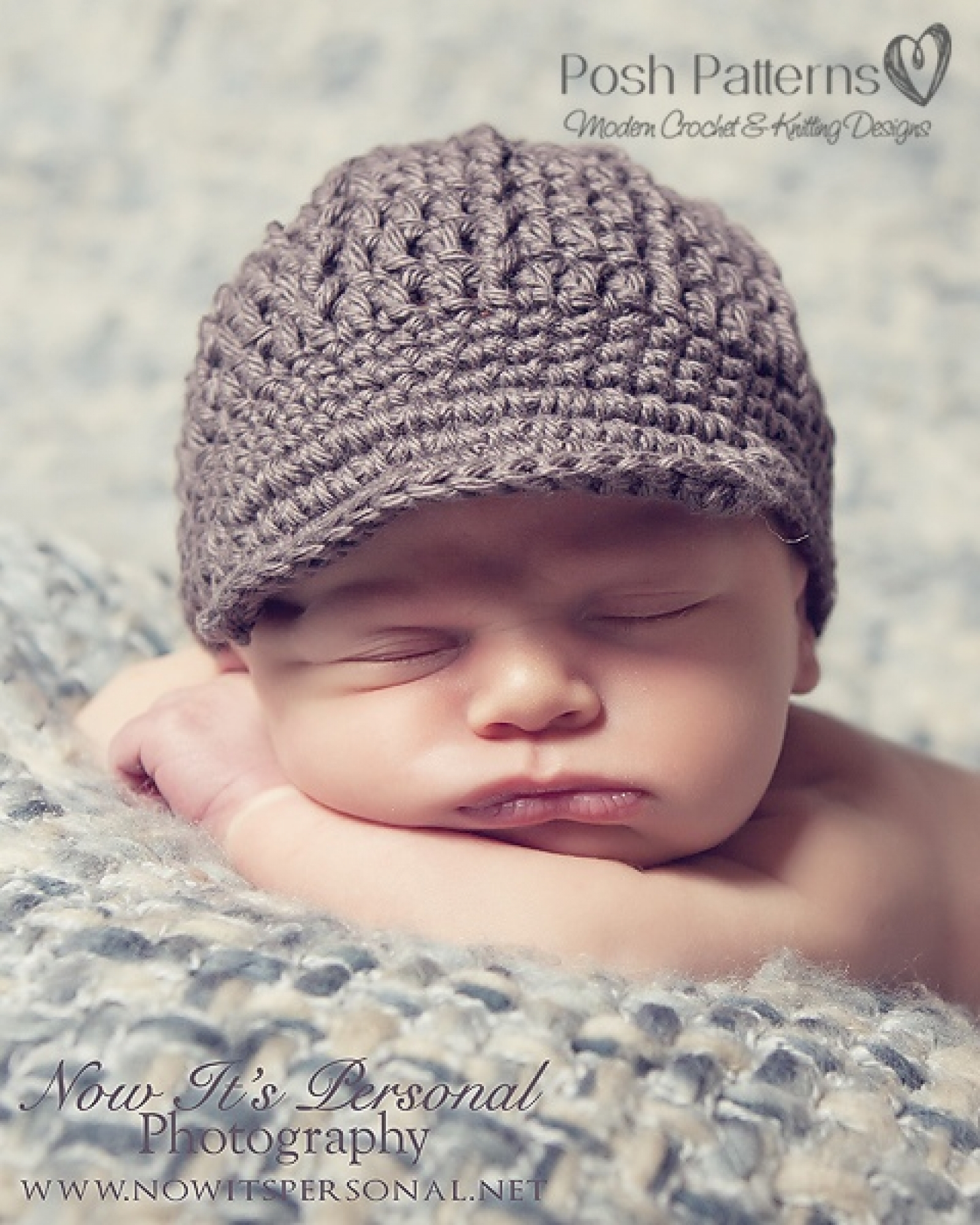 Baby Crochet Hat Pattern Crochet Newsboy Hat Pattern Visor Hat Pattern