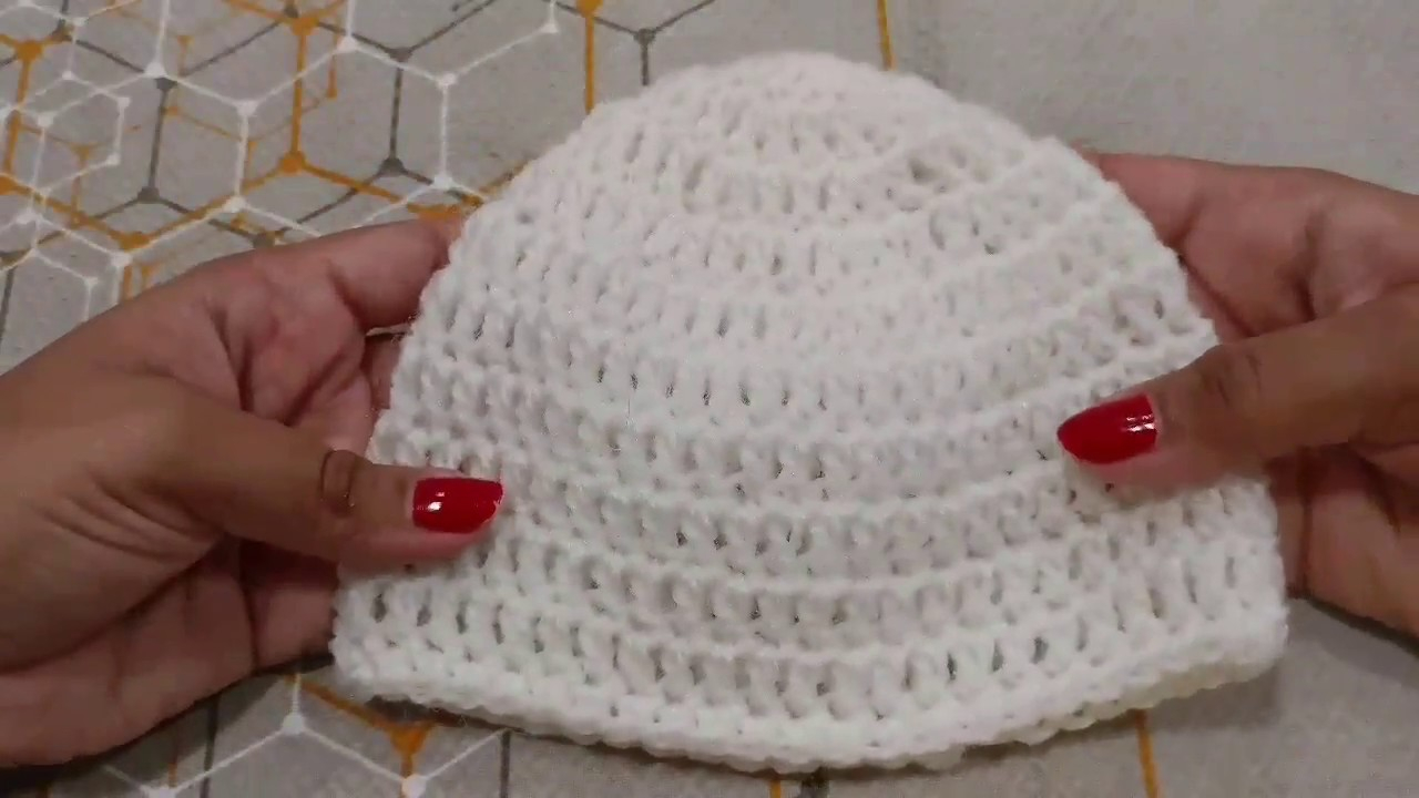 Baby Crochet Hat Pattern Easy Fast Crochet Ba Hat Basic Youtube