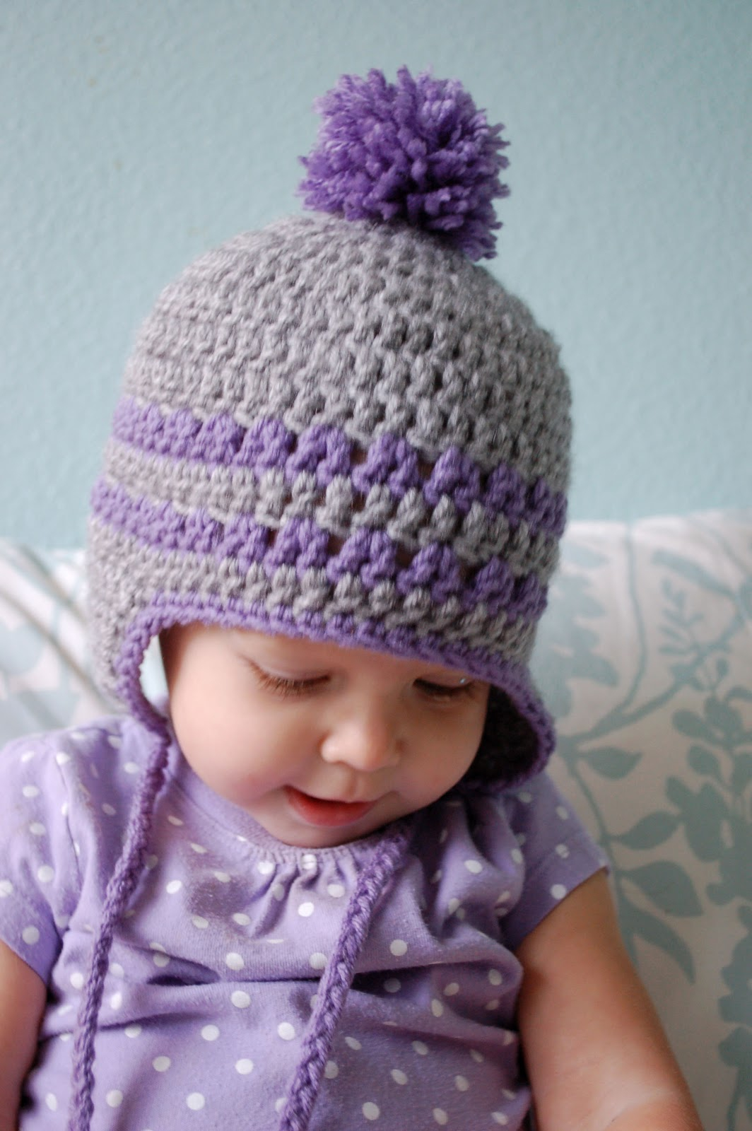 Baby Earflap Hat Crochet Pattern Free Alli Crafts Free Pattern Earflap Hat 9 12 Months