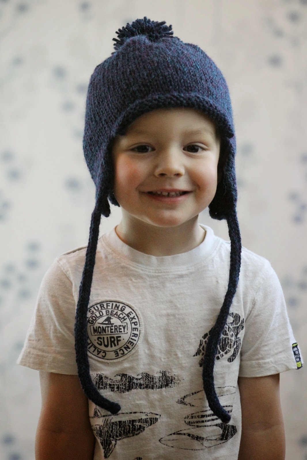Baby Earflap Hat Crochet Pattern Free Balls To The Walls Knits All In The Family Earflap Hat