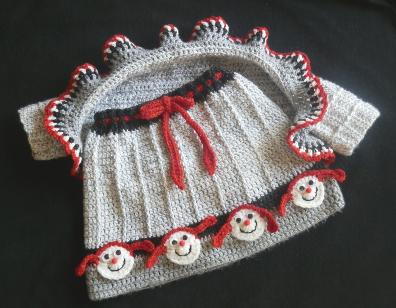 Baby Girl Crochet Patterns Ba Girl Bolaro And Matching Skirt Crochet Yarn Pattern 24 Months