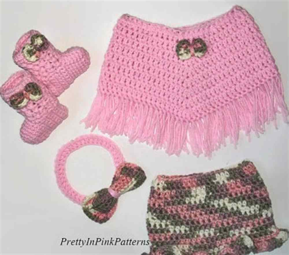 Baby Girl Crochet Patterns Crochet Pattern Ba Girl Clothing Pdf Pattern Poncho For Ba