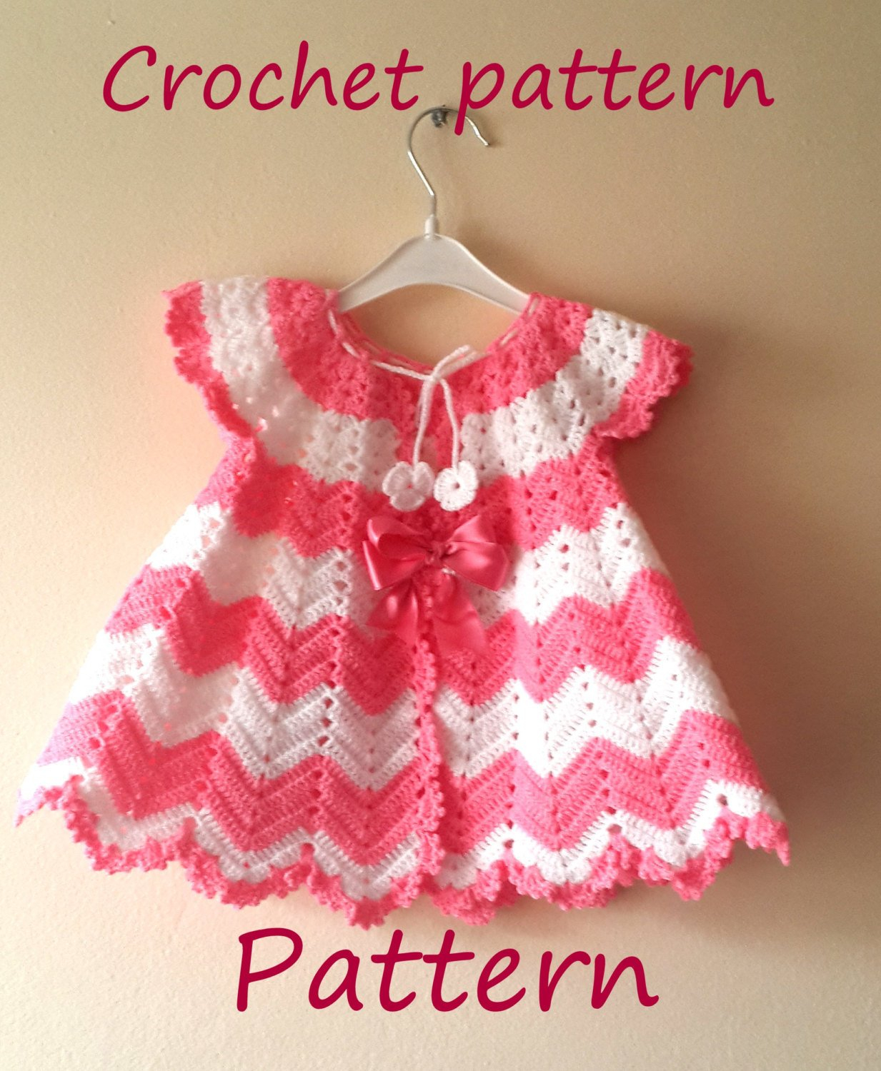 Baby Girl Crochet Patterns Crochet Pattern Ba Girl Infant Crochet Dress Pattern Ba Etsy
