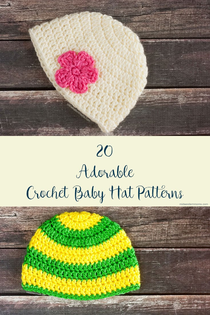 Baby Hat Crochet Pattern 22 Adorable Free Crochet Ba Hat Patterns