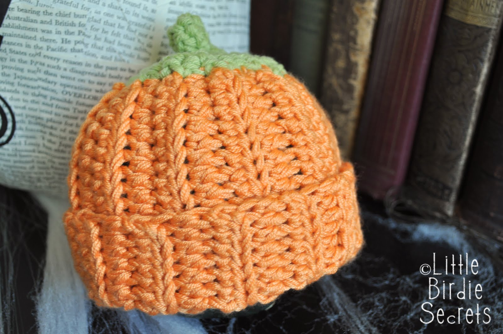 Baby Hat Crochet Pattern Pumpkin Or Berry Ba Hat Crochet Pattern Little Birdie Secrets