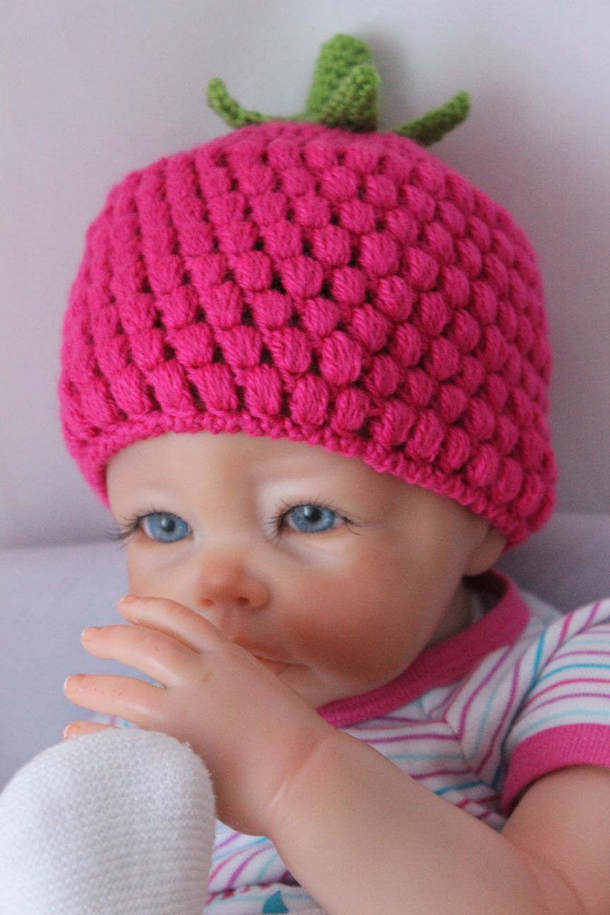 Baby Hat Crochet Pattern Raspberry Ba Hat Crochet Pattern
