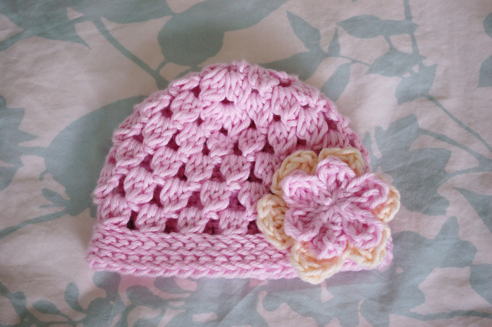 Baby Hats Crochet Patterns Alli Crafts Free Pattern Cluster Hat Newborn
