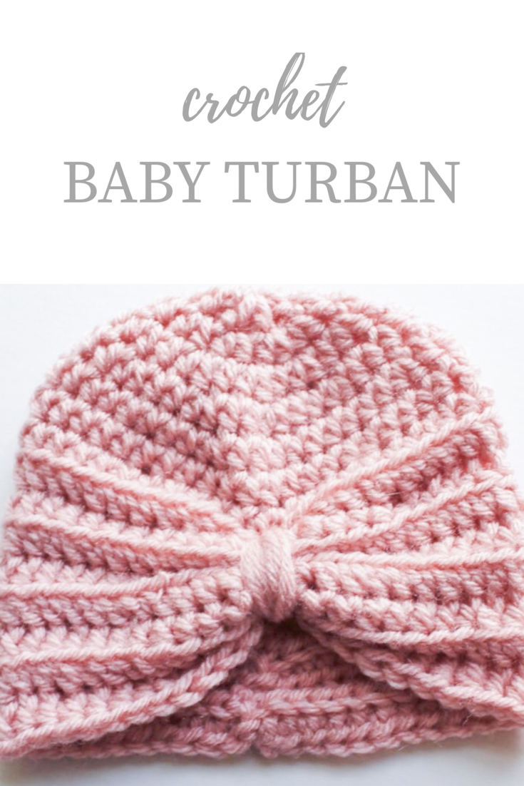Baby Hats Crochet Patterns Crochet Ba Turban Pattern Kozy And Co