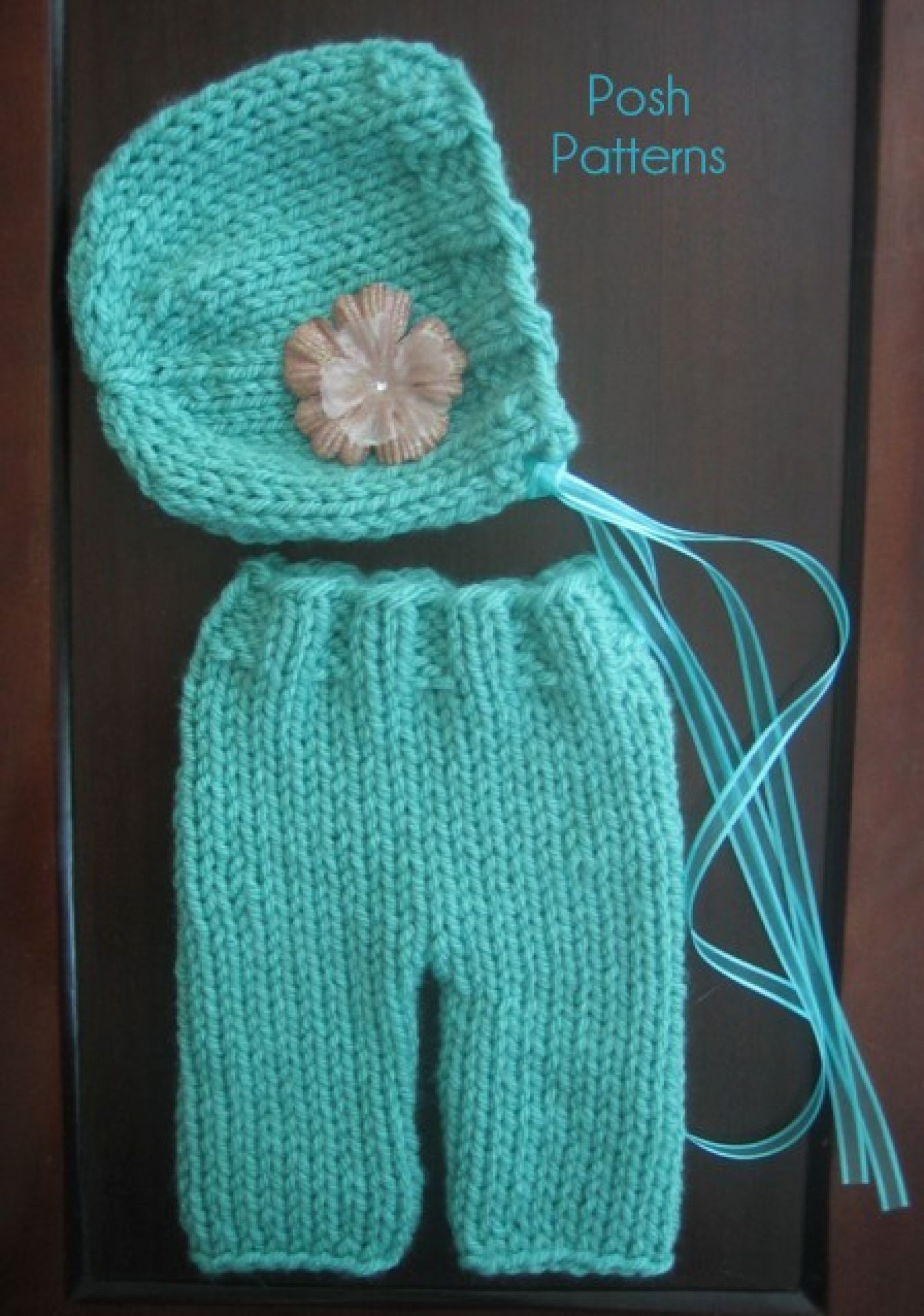 Baby Pants Crochet Pattern Knitting Pattern Newborn Pants And Bonnet Set