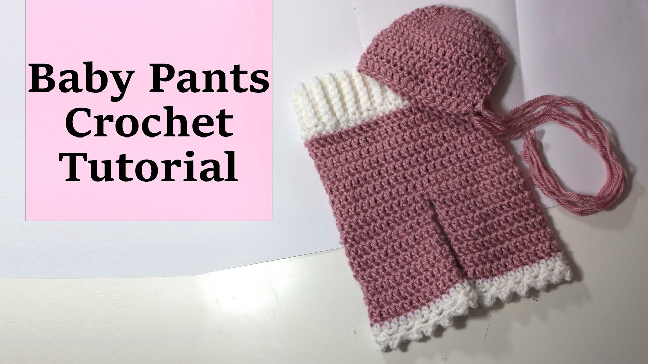 Baby Pants Crochet Pattern Newborn Crochet Pants Tutorial Photography Prop