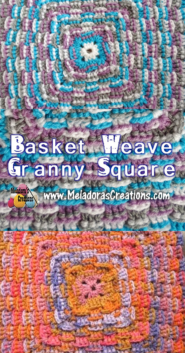 Basket Weave Crochet Pattern Afghan Basket Weave Granny Square Free Crochet Pattern