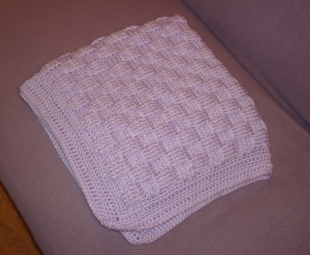 Basket Weave Crochet Pattern Afghan Cousin Crystals Crocheted Basket Weave Ba Blanket Yarn Over