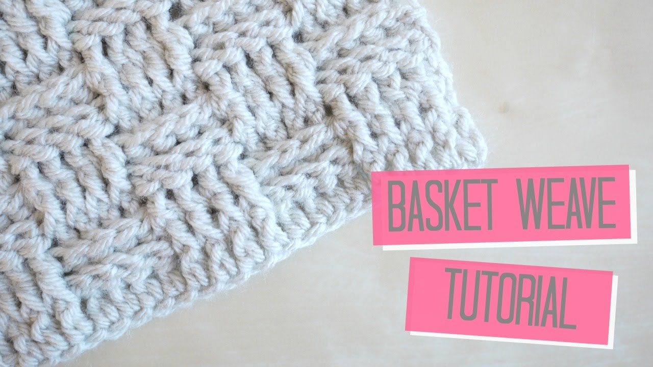Basket Weave Crochet Pattern Crochet Basket Weave Tutorial Bella Coco Youtube