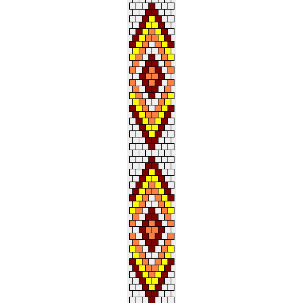 Bead Crochet Rope Patterns Bead Crochet Pattern For Free Diamonds 6