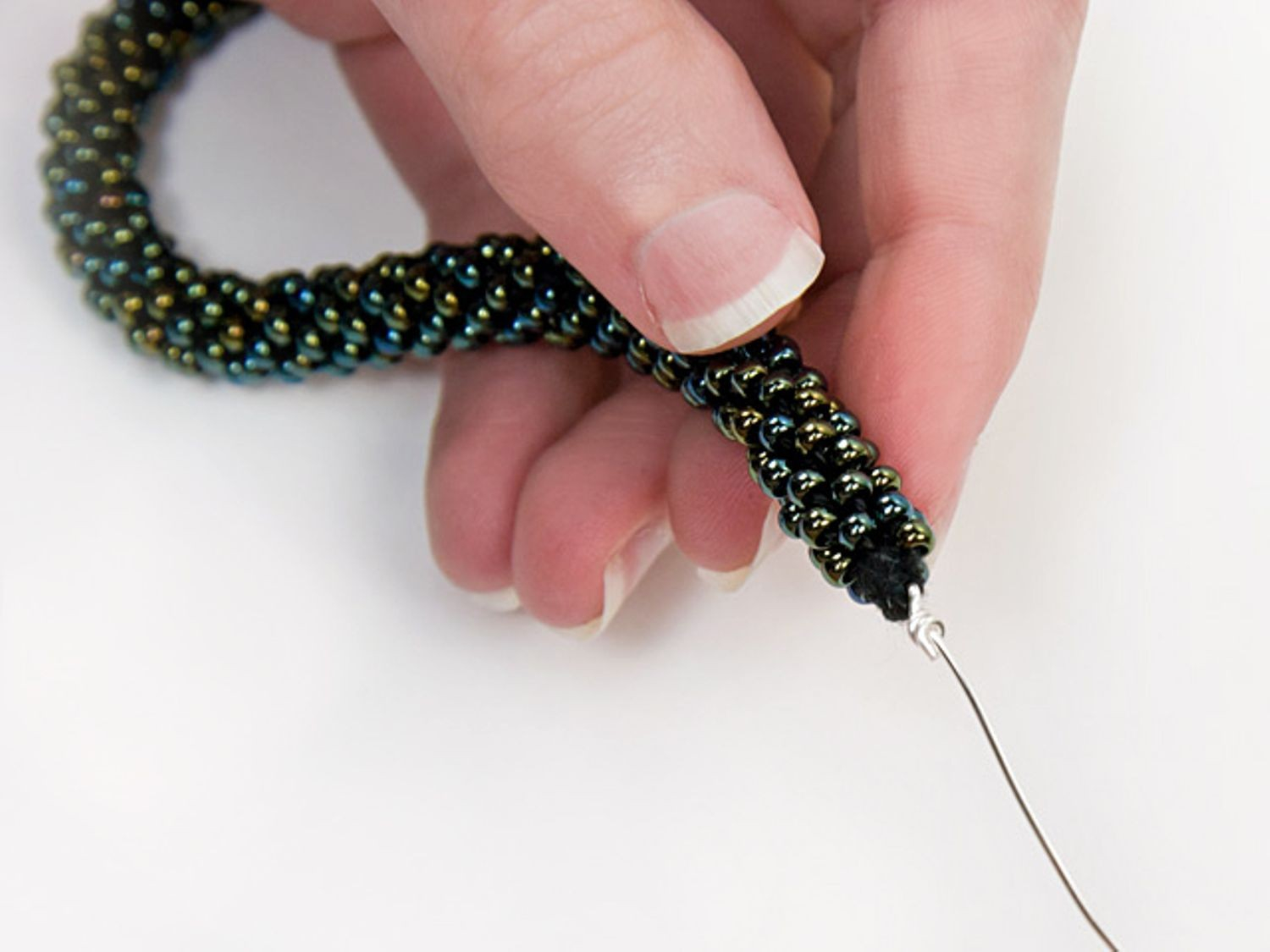 Bead Crochet Rope Patterns How To Make Beaded Crochet Rope Artbeads